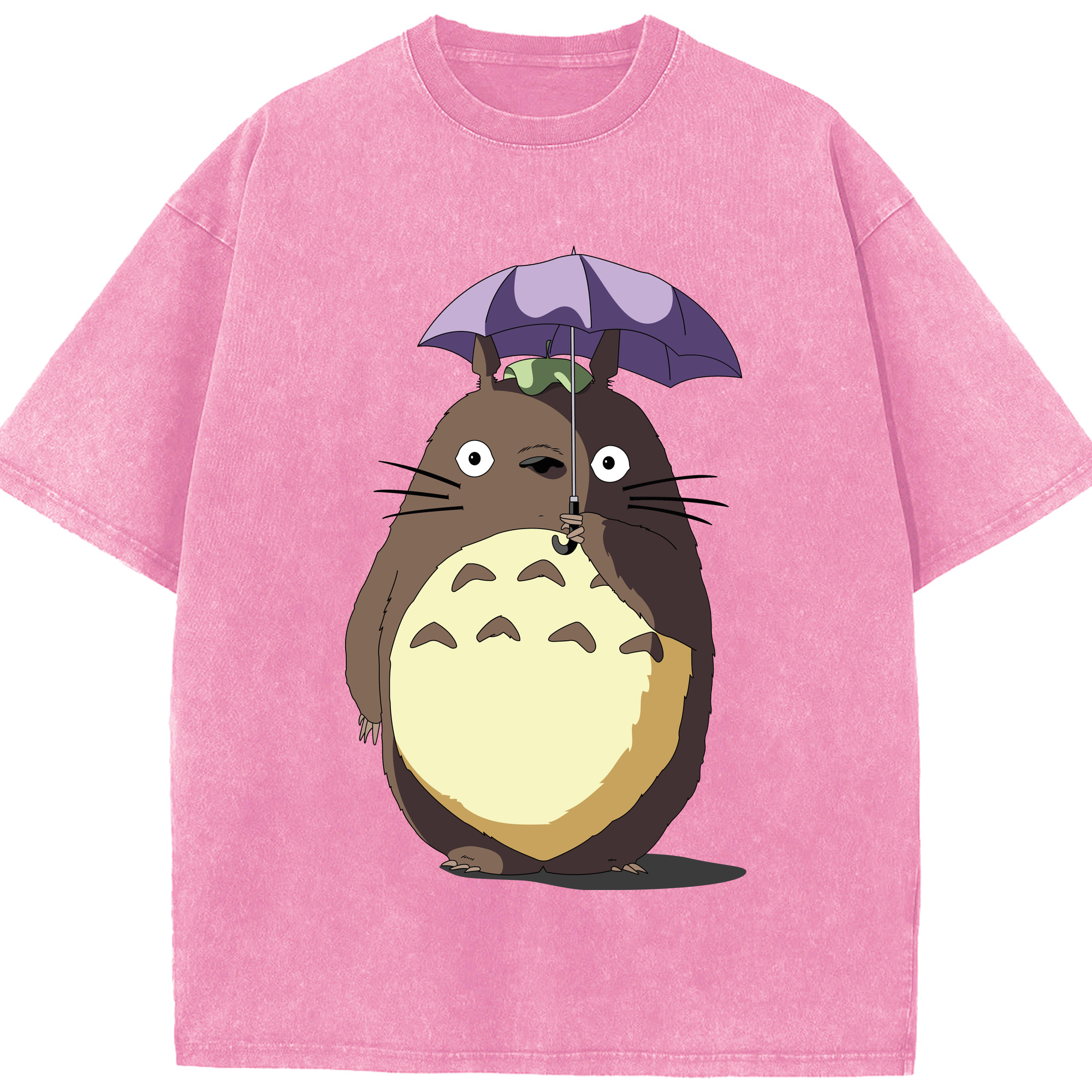 （画像用） となりのトトロ 草壁メイ 草壁サツキ My Neighbor Totoro Satsuki Kusakabe Mei Kusakabe 綿100% ヴィンテージ風 半袖Tシャツ（フロントプリント）